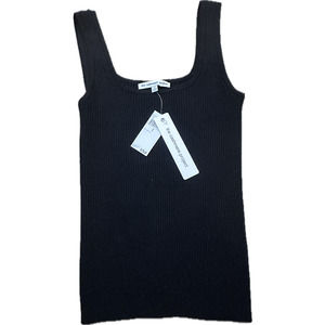 $176 The Cashmere Project Black Top Womens Size M 100% Cashmere New With Tags